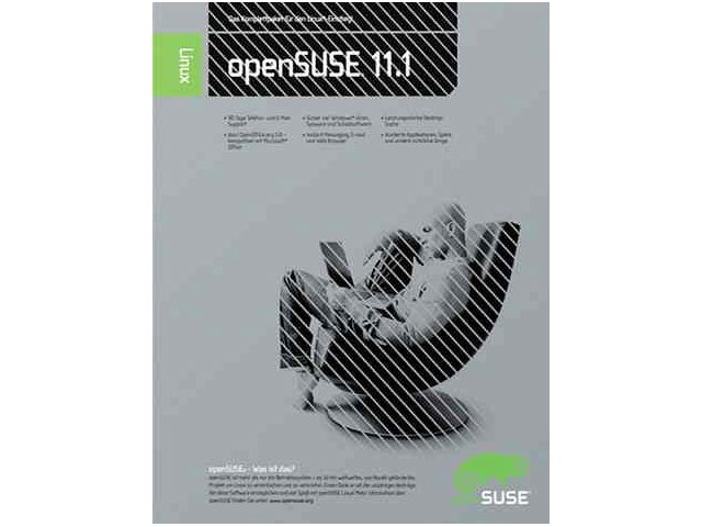 openSUSE 11.1 Box, 2 DVD, deutsch